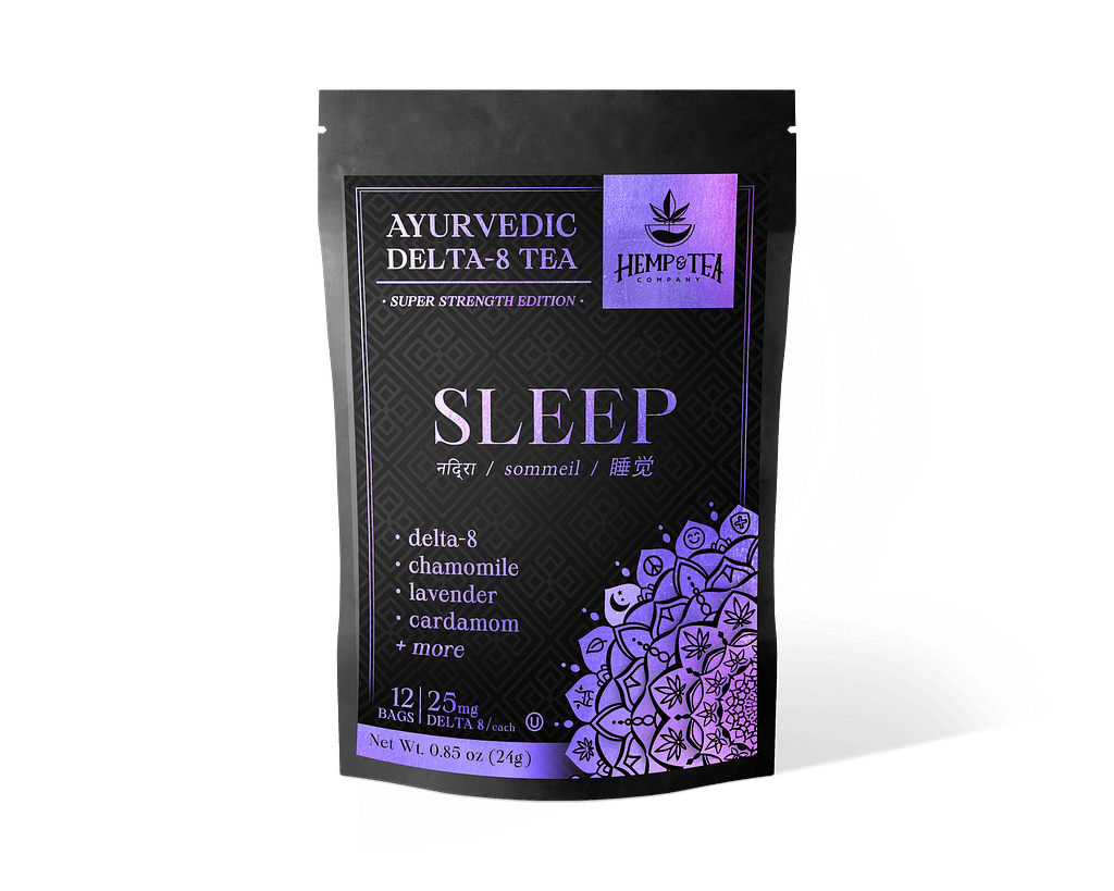 Delta 8 Ayurvedic Tea Bags Sleep Hemp and Tea Company
