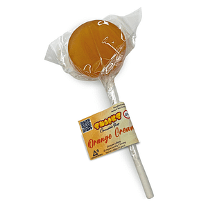Delta 9 THC Lollipop Orange Cream