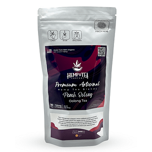 Peach Oolong Hemp Tea