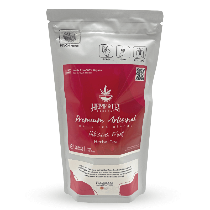 Hibiscus Mint Hemp Tea